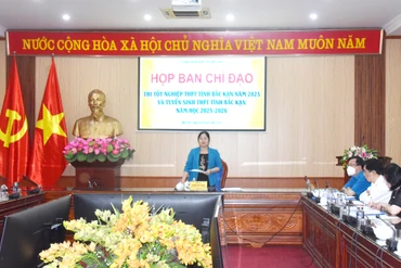 Họp Ban Chỉ đạo thi tốt nghiệp THPT năm 2025 