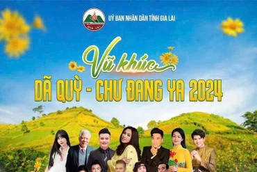 Chương trình nghệ thuật “Vũ khúc Dã quỳ-Chư Đang Ya 2024” được Báo Bắc Kạn tiếp sóng livestream trên Fanpage Báo Bắc Kạn vào lúc 20h10' tối nay (9/11)