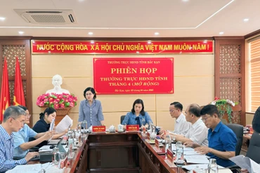 Thường trực HĐND tỉnh Bắc Kạn tổ chức Phiên họp tháng 4 mở rộng