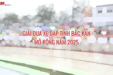 Giải đua xe đạp tỉnh Bắc Kạn mở rộng 2025