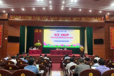 Kỳ họp chuyên đề tháng 10, HĐND thành phố Bắc Kạn