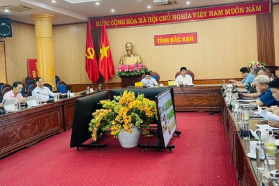 Hội nghị trực tuyến đôn đốc hoàn thành mục tiêu xây dựng NTM