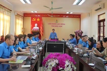 Giao ban công đoàn cấp trên trực tiếp cơ sở quý I