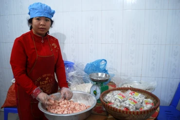 Bánh trời gấc – Đặc sản của người Tày Chợ Đồn