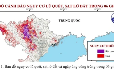 CẢNH BÁO LŨ QUÉT, SẠT LỞ ĐẤT VÀ NGẬP ÚNG CỤC BỘ CÁC KHU VỰC THUỘC TỈNH BẮC KẠN