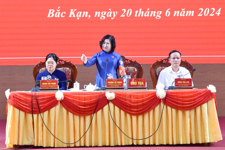 Chủ tọa Kỳ họp điều hành các nội dung thảo luận. NIK_3600.jpg