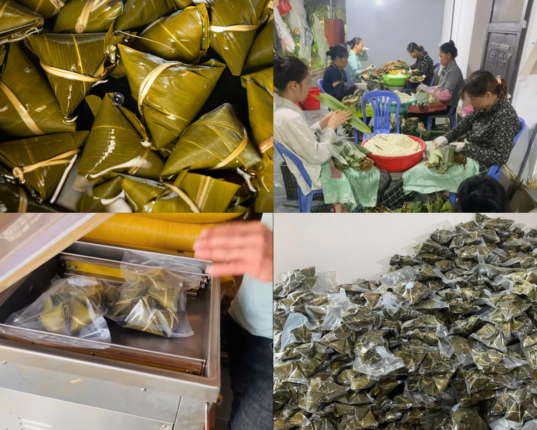 3-звездочный продукт OCOP от кооператива по производству рисовых хлебцев Bac Kan. banhgio.png