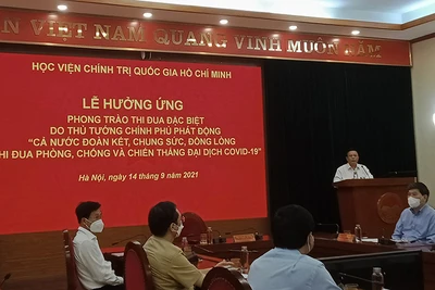 Học viện Chính trị quốc gia Hồ Chí Minh phát động đợt thi đua đặc biệt