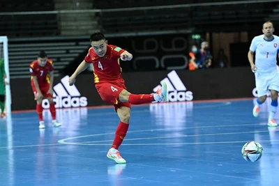 Hình ảnh chiến đấu kiên cường của tuyển futsal Việt Nam ở World Cup