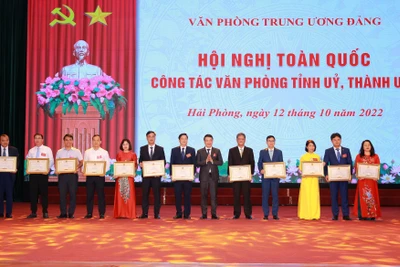 Nỗ lực phấn đấu, xứng đáng là cơ quan tham mưu, giúp việc của Tỉnh ủy