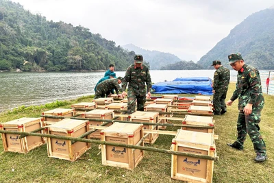 Đêm nay, khai hội Lồng tồng Ba Bể 2025 có bắn pháo hoa tầm thấp