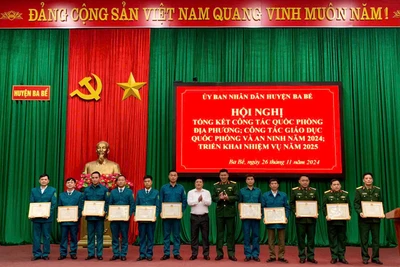 Ba Bể triển khai nhiệm vụ công tác quốc phòng địa phương năm 2025