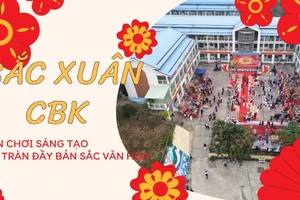 Sắc xuân CBK: Sân chơi sáng tạo và tràn đầy bản sắc văn hóa