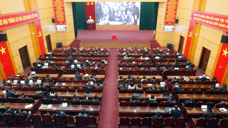 Quang cảnh hội nghị tại điểm cầu tỉnh Bắc Kạn. dsc00762.jpg