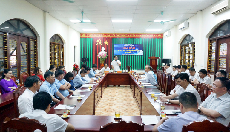 Sở KH&CN tỉnh Bắc Kạn tổ chức tọa đàm Kỷ niệm Ngày Khoa học Việt Nam năm 2025. dsc01901.jpg