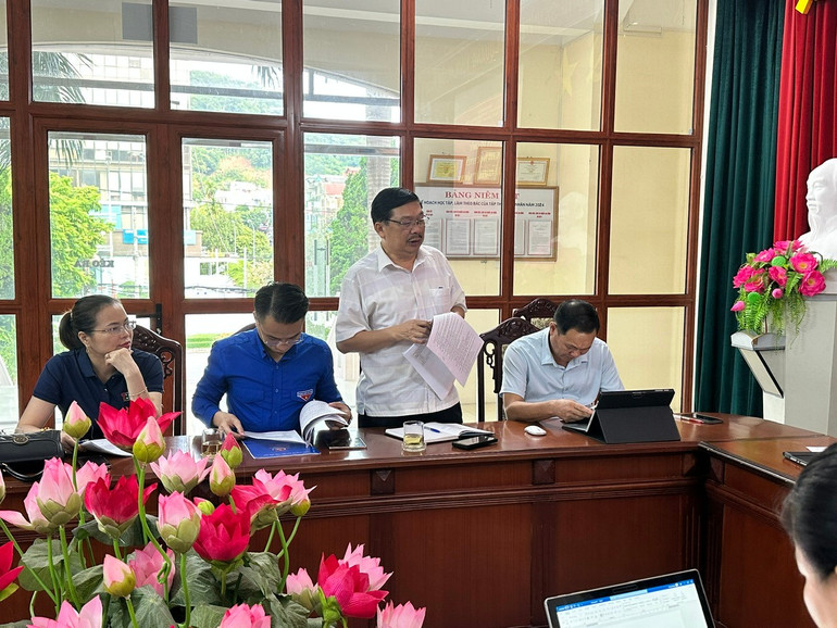 Trước đó, Ban Tổ chức đã họp thống nhất triển khai các nội dung liên quan đến cuộc thi. 673763-211-1500.jpg