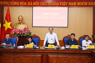 UBND tỉnh Bắc Kạn tổ chức Phiên họp tháng 6/2025