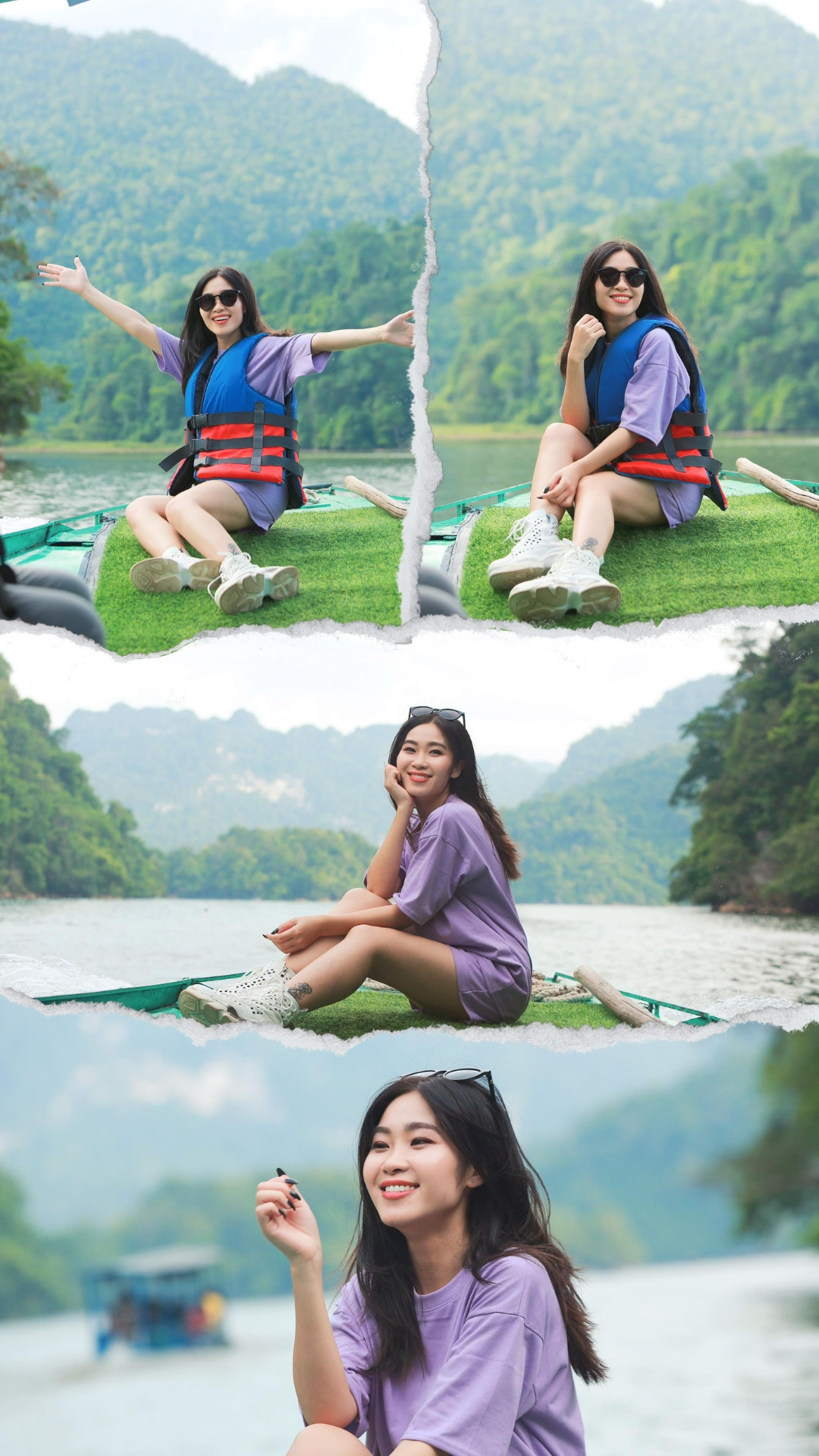 Đến hồ Ba Bể, ai cũng dễ dàng có cho mình những tấm ảnh tuyệt đẹp...