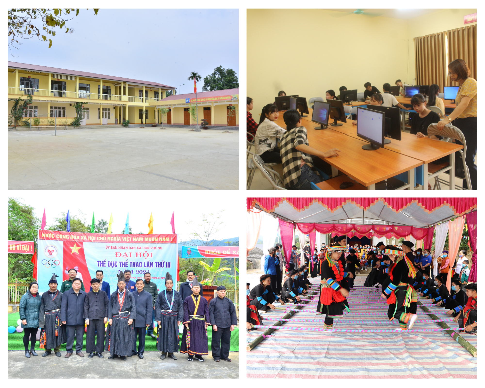 Văn hóa, giáo dục và đào tạo được huyện Bạch Thông chú trọng, góp phần nâng cao đời sống của Nhân dân.