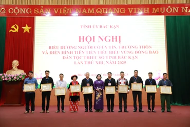 Biểu dương 60 cá nhân tiêu biểu vùng đồng bào dân tộc thiểu số