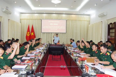 Đảng ủy Quân sự tỉnh ra Nghị quyết lãnh đạo thực hiện nhiệm vụ quý III 