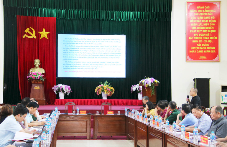Trình bày dự thảo phương án phục dựng, tôn tạo một số hạng mục Di tích lịch sử Đồn Phủ Thông. Thuyet minh.jpg