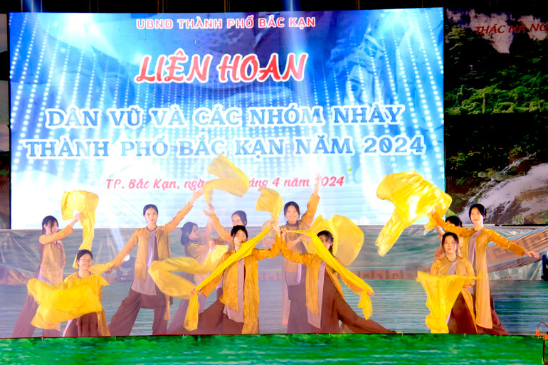 Tiết mục biểu diễn của các em học sinh Trường THPT Chuyên Bắc Kạn. IMG_26222.jpg