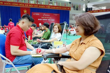 Ngày hội hiến máu “Giọt hồng Bắc Kạn"