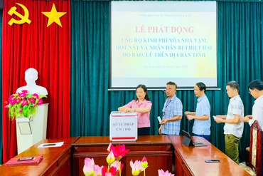 Phát động ủng hộ xóa nhà tạm, nhà dột nát và hỗ trợ người dân bị thiên tai
