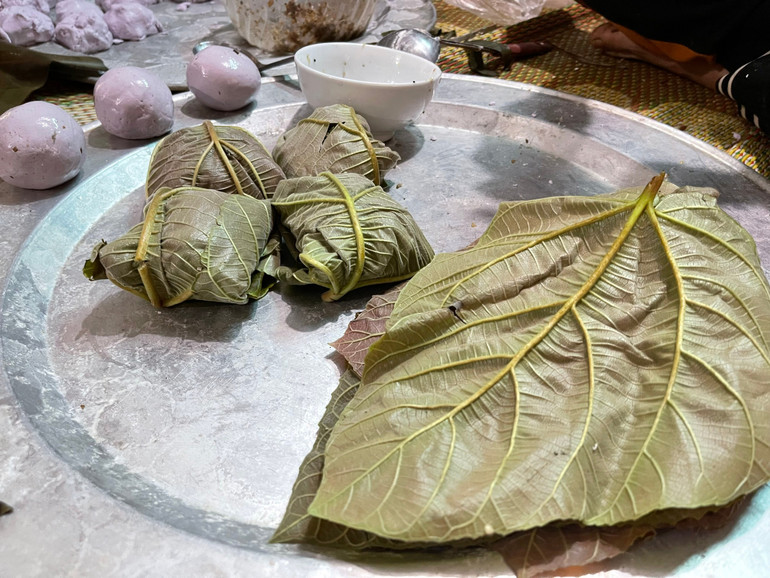 Chiếc bánh trứng kiến thành phẩm. banh-thanh-pham.jpg