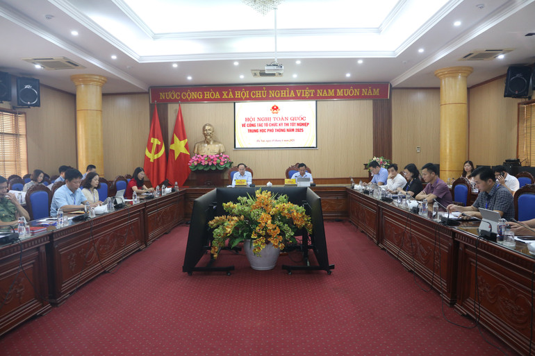 Hội nghị toàn quốc về công tác tổ chức Kỳ thi tốt nghiệp THPT năm 2025 tại điểm cầu tỉnh Bắc Kạn. img-0690.jpg