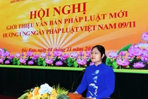 Hội nghị giới thiệu văn bản pháp luật mới