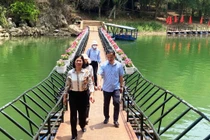 Kiểm tra địa điểm tổ chức các hoạt động Tuần Văn hóa – Du lịch Bắc Kạn tại Ba Bể