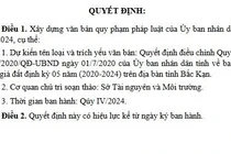 Lấy ý kiến Nhân dân Dự thảo Quyết định Điều chỉnh, bổ sung Bảng giá đất định kỳ 05 năm