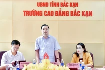 Khảo sát triển khai thực hiện Kết luận số 49 của Ban Bí thư tại Trường Cao đẳng Bắc Kạn