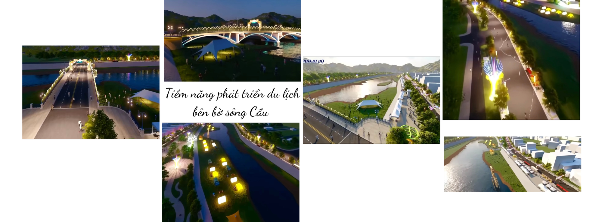 Ảnh cắt từ video phối cảnh Tuyến phố đi bộ Thành phố Bắc Kạn. Beige Gray Minimalist Aesthetic Photo Collage Facebook Cover.png
